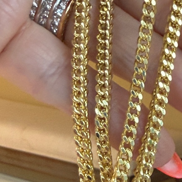 Jewelry - 14 karat gold Cuban boxed chain
